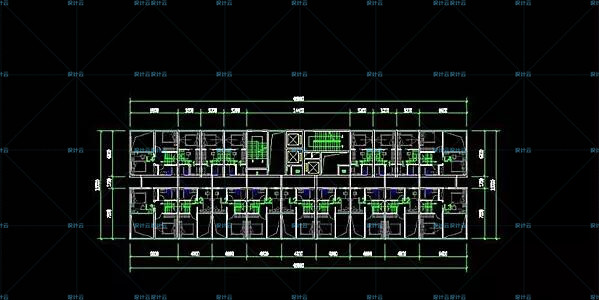 下载素材-高层住宅+住宅公寓+酒店公寓+SOHO+loft公寓户型CAD