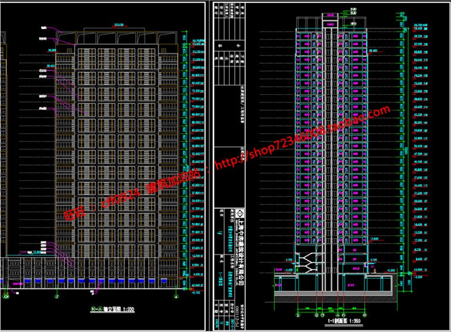 住宅公寓楼商业设计综合体建筑cad施工图+su模型+效果图