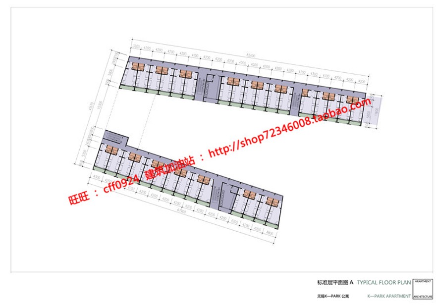 cad图纸效果图jpg文本源文件现代风公寓住宅楼建筑方案