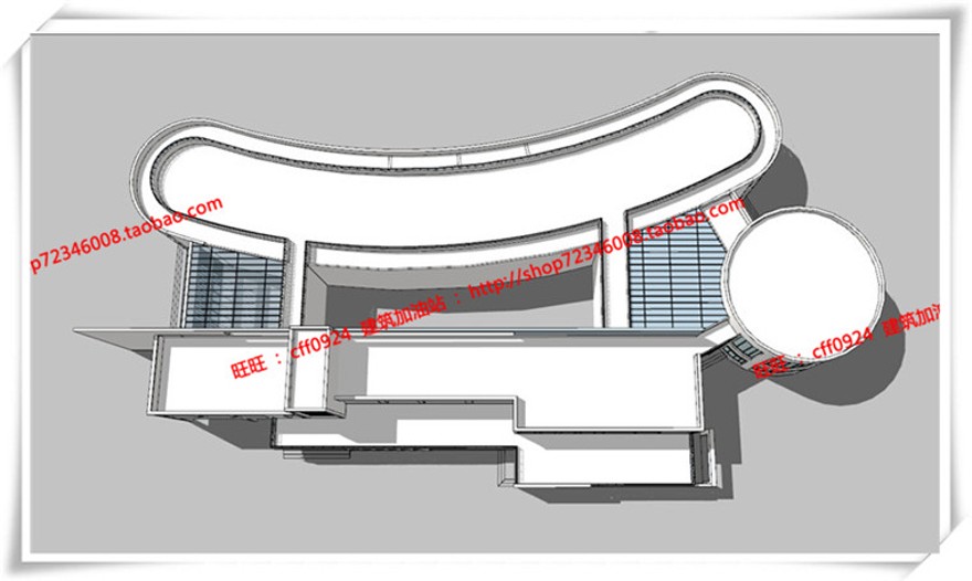 建筑图纸315公建幼儿园平面立面总图su模型+cad图纸+3Dmax+效果图