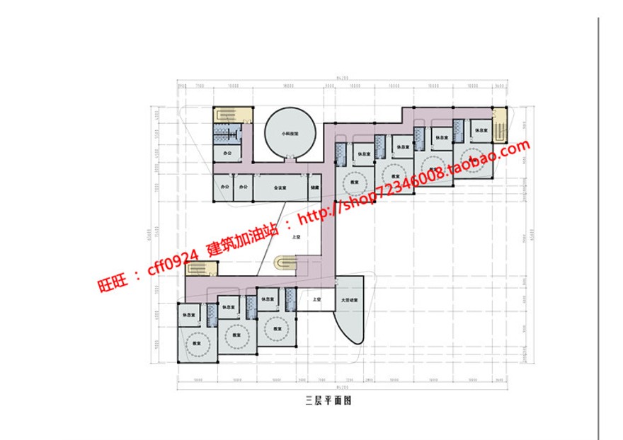 班幼儿园方案毕业设计SU模型+cad图纸