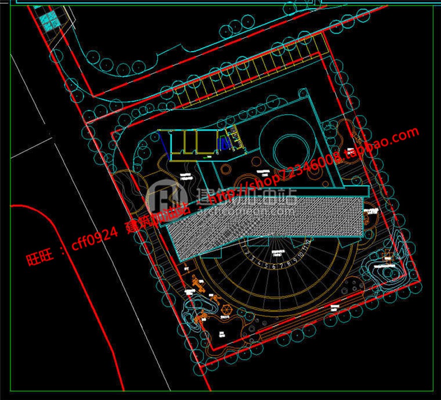 班幼儿园建筑方案设计cad图纸+su模型+效果图