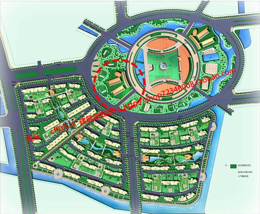 班幼儿园建筑方案景观建筑规划项目设计cad图纸ppt文本效果图