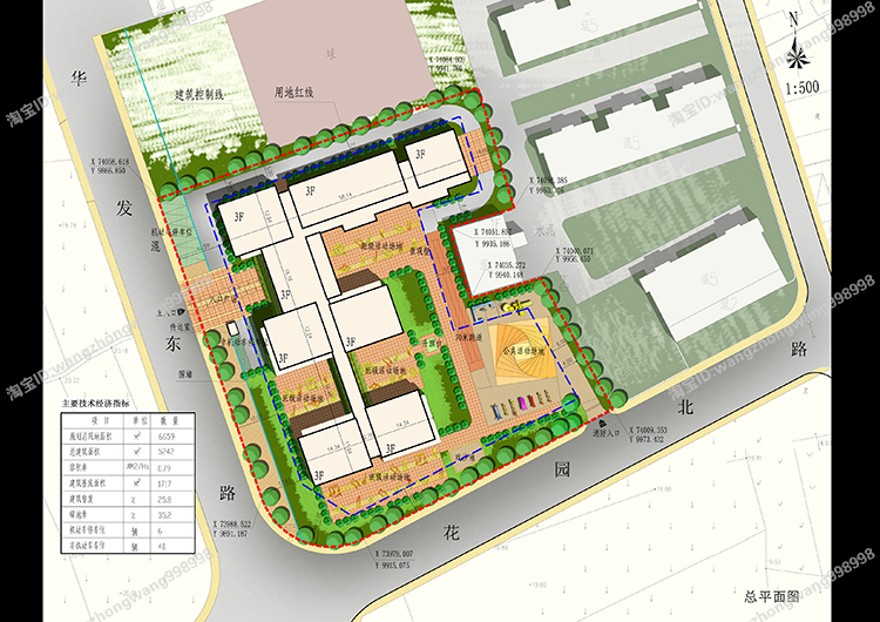 完整幼儿园建筑外观设计CAD施工图纸+效果图(8套SU模型)室外