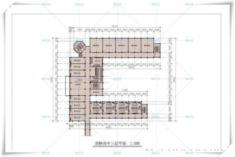 完整外国语学校欧式美式规划建筑方案设计文本中小学校/体育建筑资源