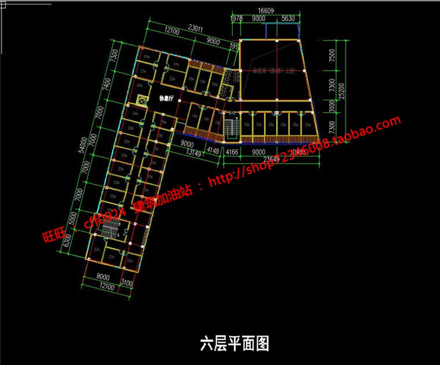 班小学建筑方案设计cad总图平立面su模型