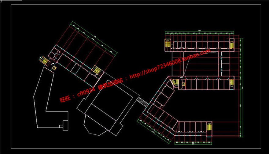 音乐教学楼教学楼建筑方案设计cad总图平面文本37页