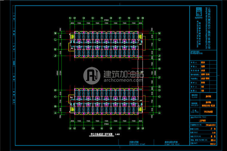 建筑图纸250大学学校建筑/教学楼/活动中心su模型+cad图纸+效果图