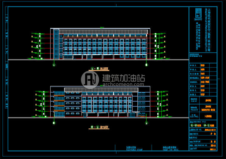 建筑图纸250大学学校建筑/教学楼/活动中心su模型+cad图纸+效果图