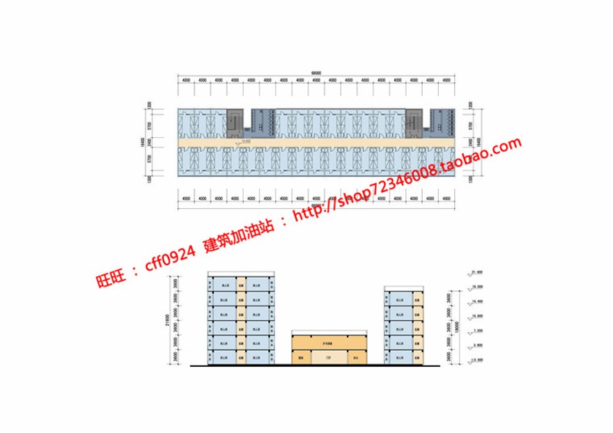 学校高校园区规划方案设计cad图纸su模型文本jpg效果图