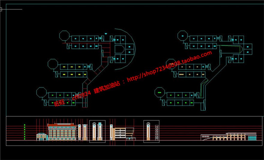 实验综合楼学校教育建筑科技室设计cad图纸dwg文本效建筑资源