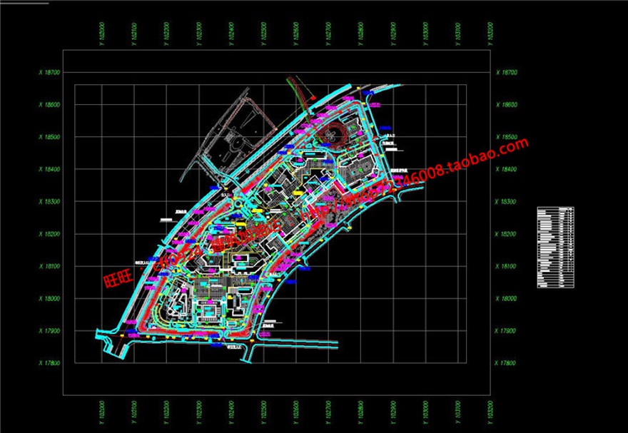 深圳大学校区cad总平面图规划设计su模型鸟瞰效果图建筑资源