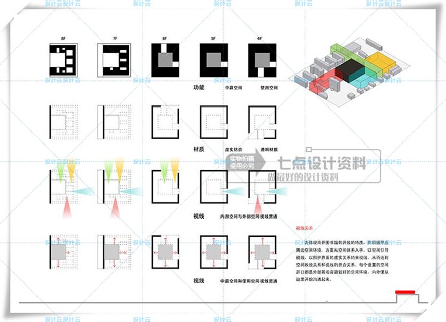 完整大学图书中心全套文本+cad施工图+su模型建筑设计