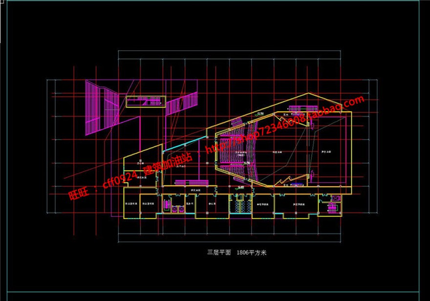 现代风大学生活动中心经典建筑方案cad图纸效果图文本