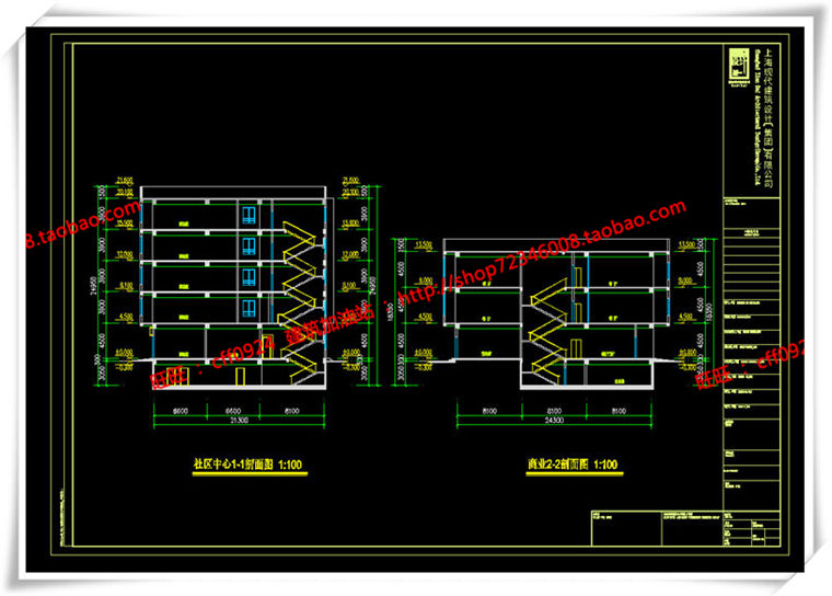 建筑图纸155青少年活动中心社区活动中心SU模型+cad图纸+3Dmax