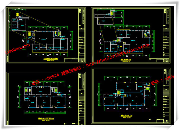 建筑图纸155青少年活动中心社区活动中心SU模型+cad图纸+3Dmax