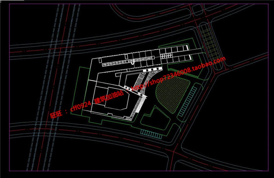 规模化活动中心城市规划设计建筑方案设计cad图纸+su模型+效果图