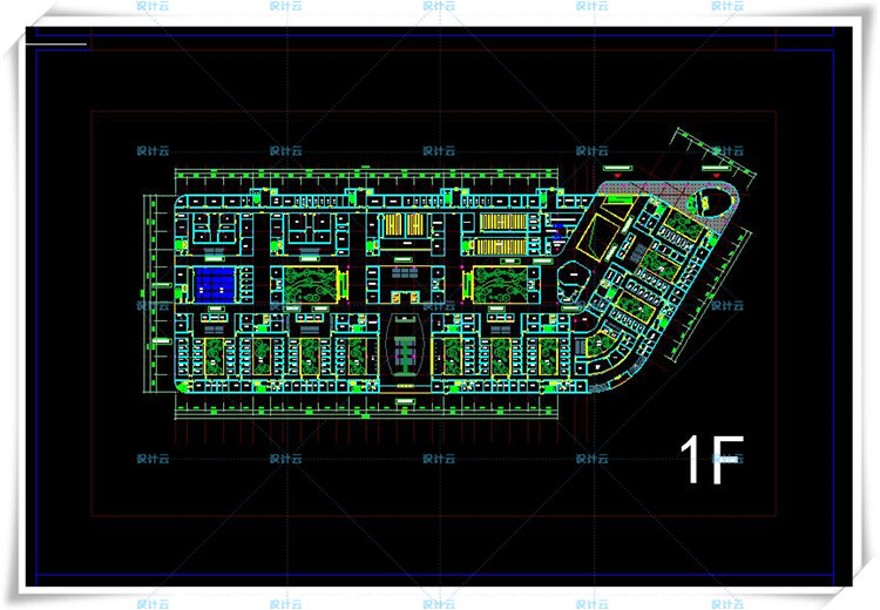 JP147福鼎市医院最终文本有cad总图平面高清jpg文本140页