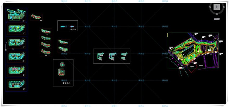 JP147福鼎市医院最终文本有cad总图平面高清jpg文本140页