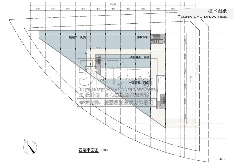 文本-图书馆课程设计效果图平面剖面高清文本PDFJPG预览请设计资源设计资源设计资源