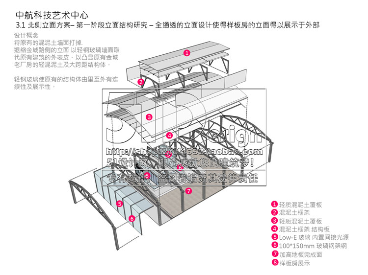 文本-老厂房改造艺术创意文化休闲创意中心详细建筑设计方案文本