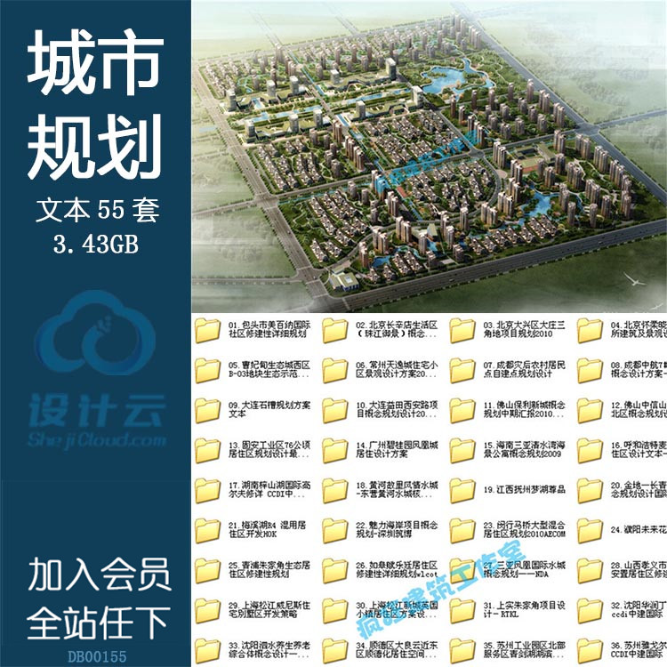 文本00155规划建筑小区住宅住宅区规划方案文本