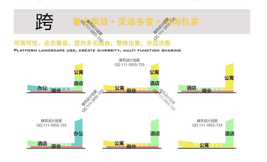 文本_138商业商务区步行街区广场规划设计平面立剖面方案文本