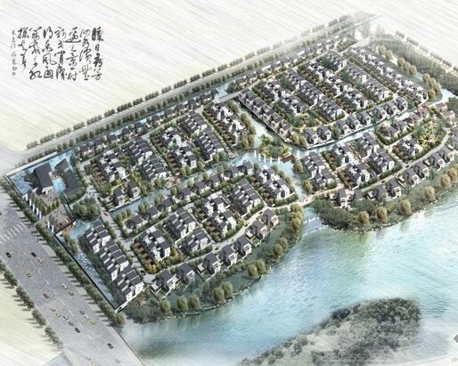 方案文本_苏州虎丘某现代风住宅小区楼群投标方案