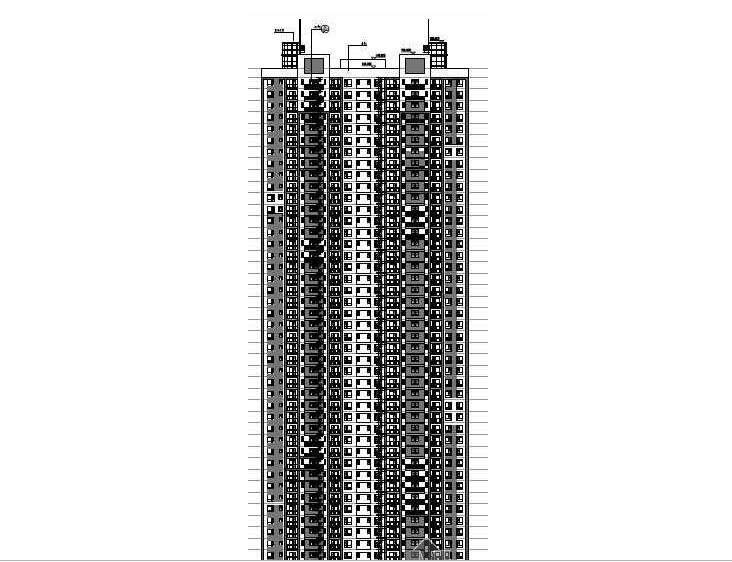 方案文本_沈阳某四十八层住宅楼建筑初步设计图