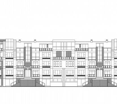 方案文本_四川某五层花园洋房建筑方案图（有效果图）