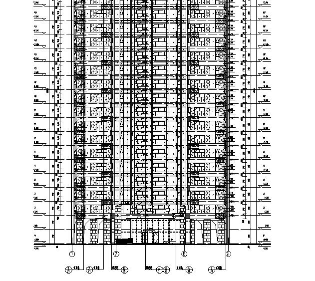 方案文本_河南26层塔式住宅建筑施工图(16年全专业图纸）