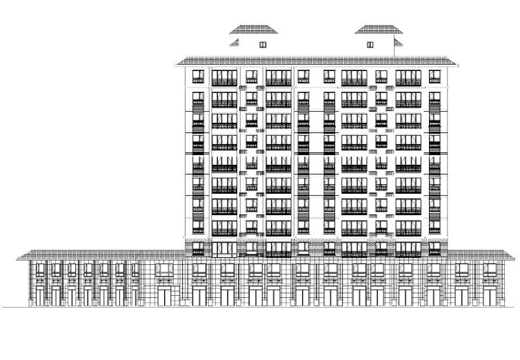 方案文本_甘肃水韵茗庭住宅小区建筑施工图