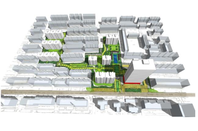 合肥某洋房公寓景观建筑规划项目规划方案文本（投标）