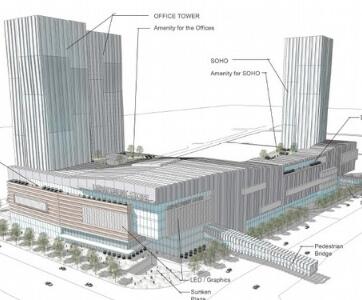 方案文本_郑州某商业设计综合体建筑方案文本