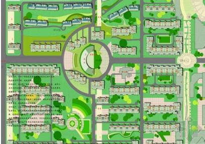 方案文本_良乡某商业住宅综合区规划设计方案