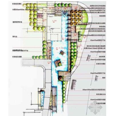 方案文本_浙江国际社区售楼处室外环境景观设计方案