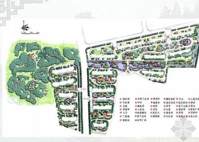 方案文本_南京现代风风格住宅区景观规划设计方案