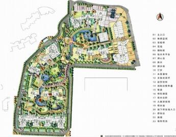 方案文本_长沙高级住宅区室外环境景观设计方案文本