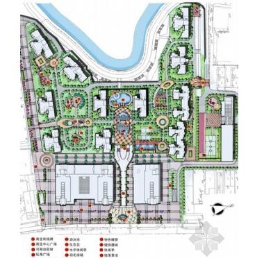 方案文本_福建商住两用住宅区景观概念设计方案