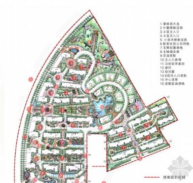 方案文本_湖南长沙花园住宅区室外环境景观概念设计规划设计方案