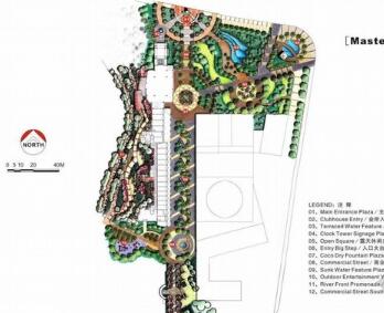 方案文本_南宁商住花园社区中央城市区域景观扩初设计方案