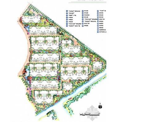 方案文本_常州中式现代风住宅区景观概念设计方案