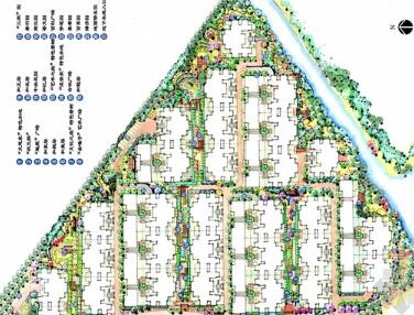 方案文本_江苏后现代风主义滨水高档住宅区景观规划设计方案