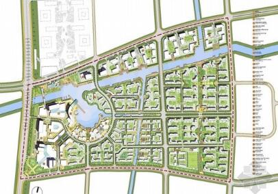 方案文本_上海滨水活力商居住区景观规划设计方案