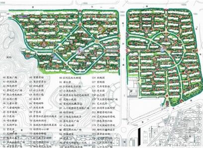 方案文本_湖南自然生态花园住宅区景观概念设计方案