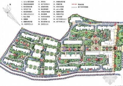 方案文本_建瓯法式风格住宅区景观概念设计方案