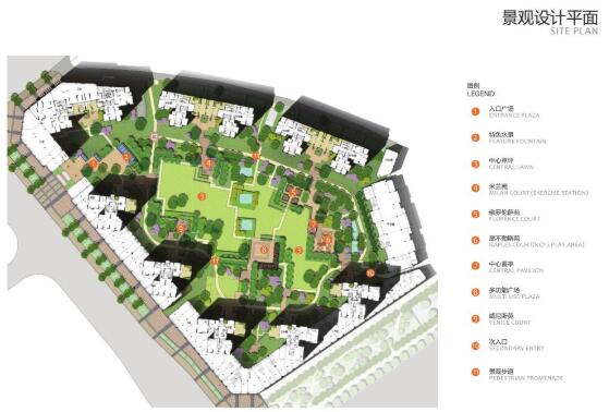 方案文本_江西中海国际住宅区景观设计方案