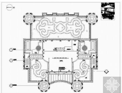 中山某天台花园园建施工图