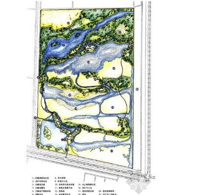 上海湿地园风游览观光2期景观设计全套方案