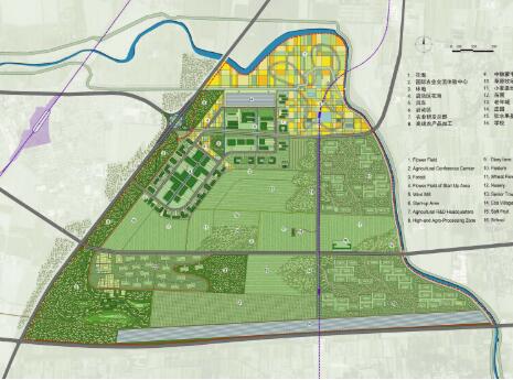 方案文本_北京农业生态谷景观概念设计性规划设计